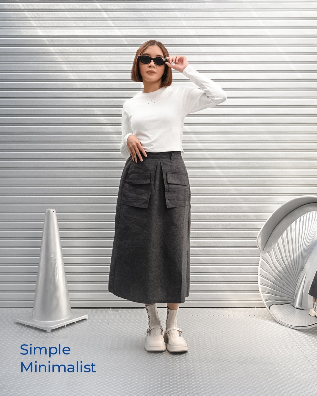 inspirasi clean outfit